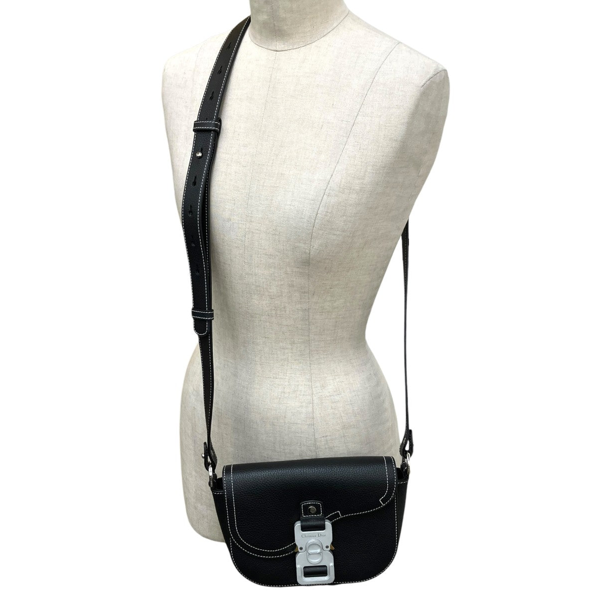 Christian Dior Saddle Messenger Bagショルダーバッグ15-BO-0283 古着・中古-2枚目のアイテム画像