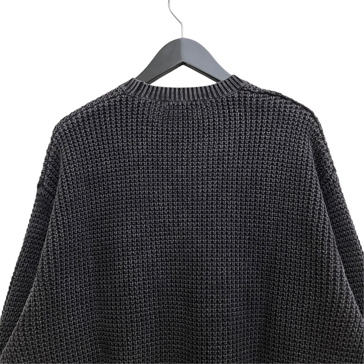 Supreme(シュプリーム) Washed Small Box Waffle Sweater グレー