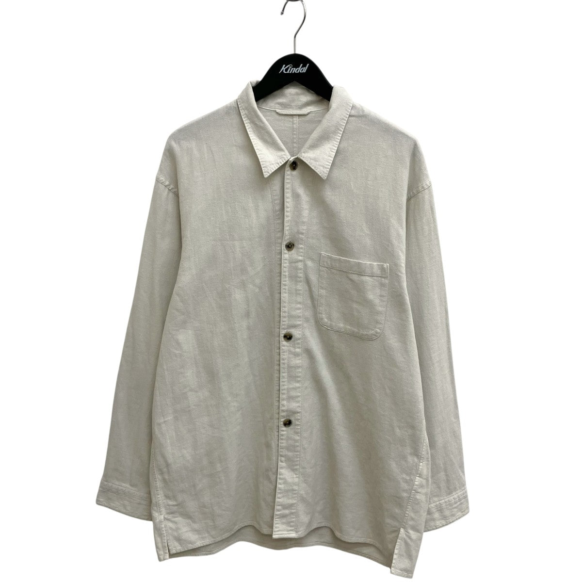 STEVEN ALAN CL クレープ オープンカラー オーバー シャツ長袖シャツ8111-1-000009 古着・中古-1枚目のアイテム画像