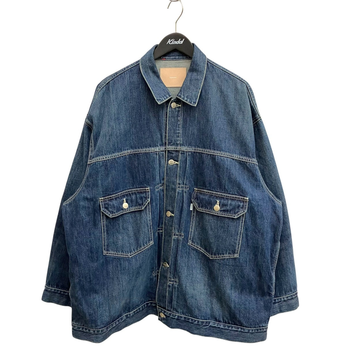 Graphpaper Selvage Denim JacketデニムジャケットGU243-30185DB 古着・中古-1枚目のアイテム画像