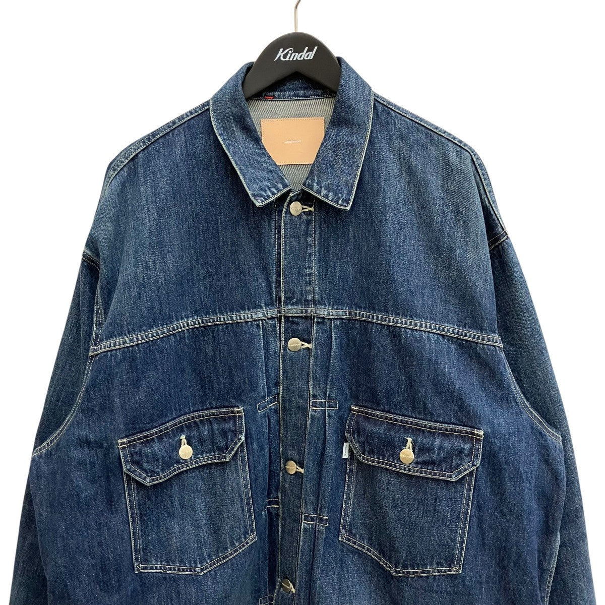 Graphpaper Selvage Denim JacketデニムジャケットGU243-30185DB 古着・中古-3枚目のアイテム画像