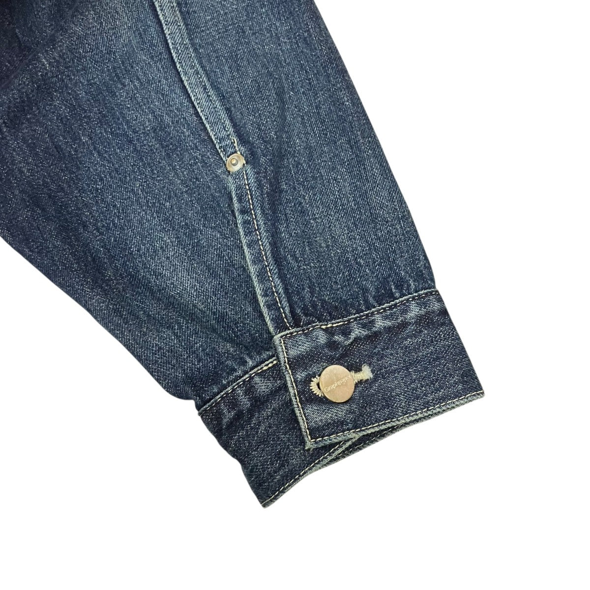 Graphpaper Selvage Denim JacketデニムジャケットGU243-30185DB 古着・中古-5枚目のアイテム画像
