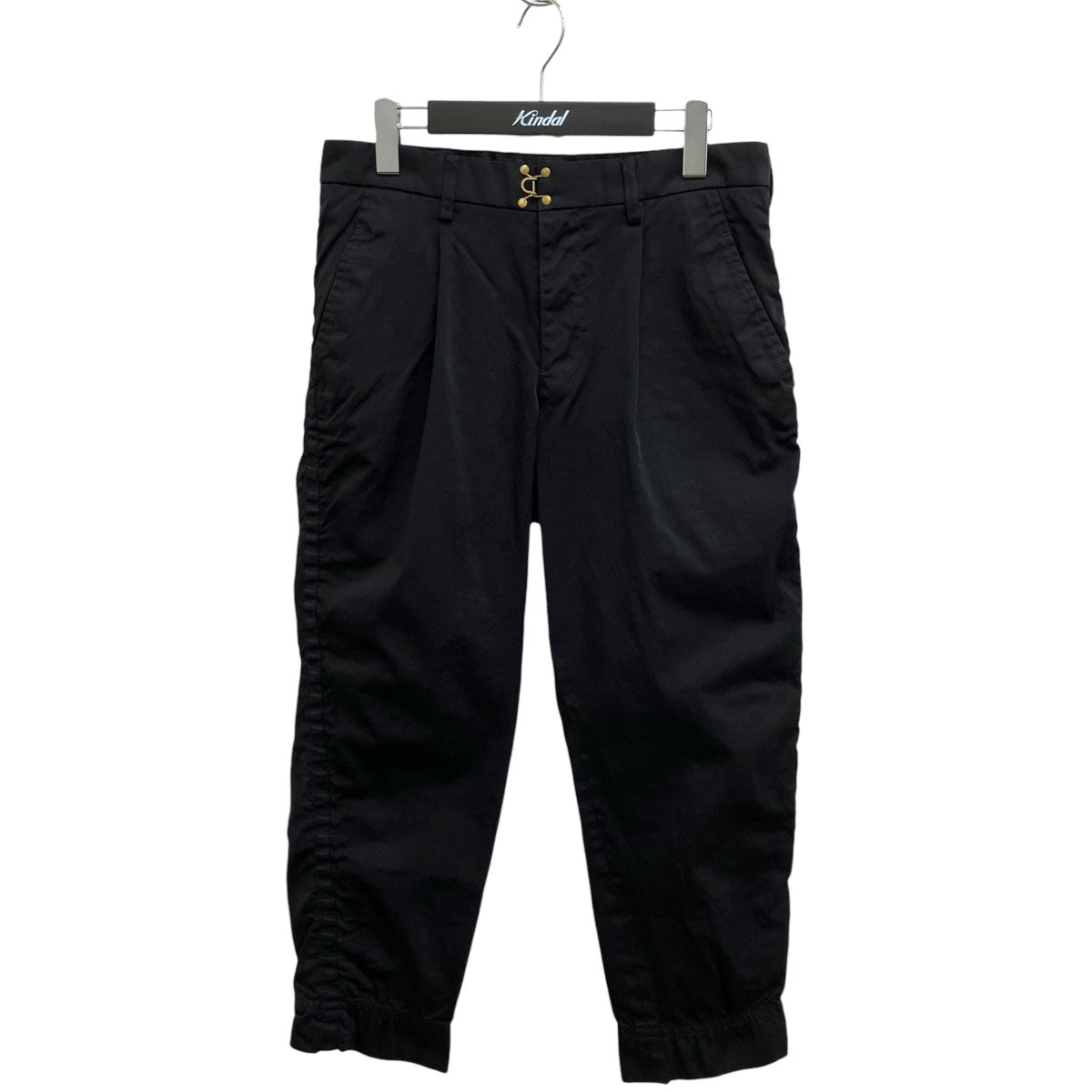 Kemrkさま専用　kolor ウールトロピカル　パンツ　ブラック　L KOLOR(カラー) パンツ21SCM-P05104 21SCM-P05104 ブラック サイズ 1