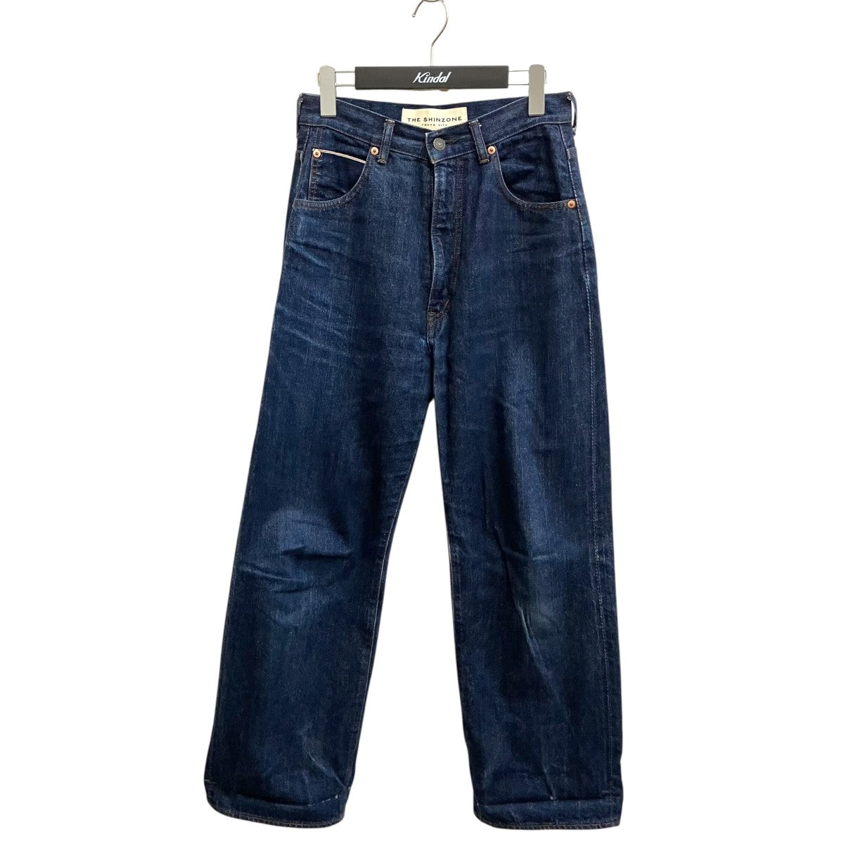 THE SHINZONE HIGH WAIST DENIMデニムパンツ23MMSPA12 古着・中古-1枚目のアイテム画像