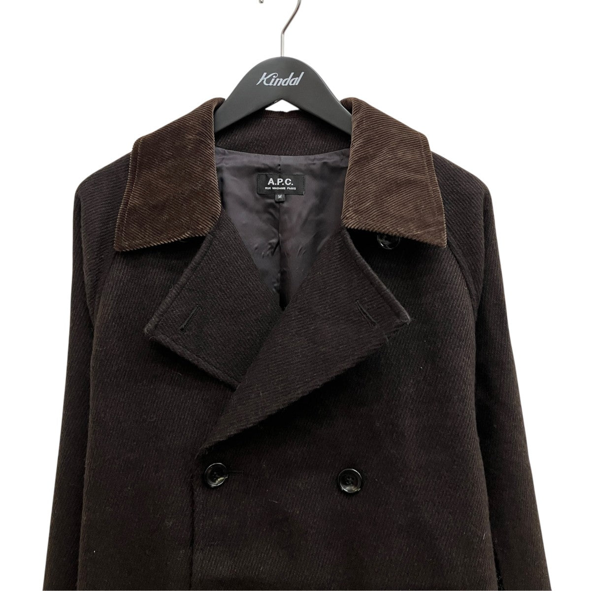 A．P．C． ウールコート24246-1-28461 古着・中古-3枚目のアイテム画像
