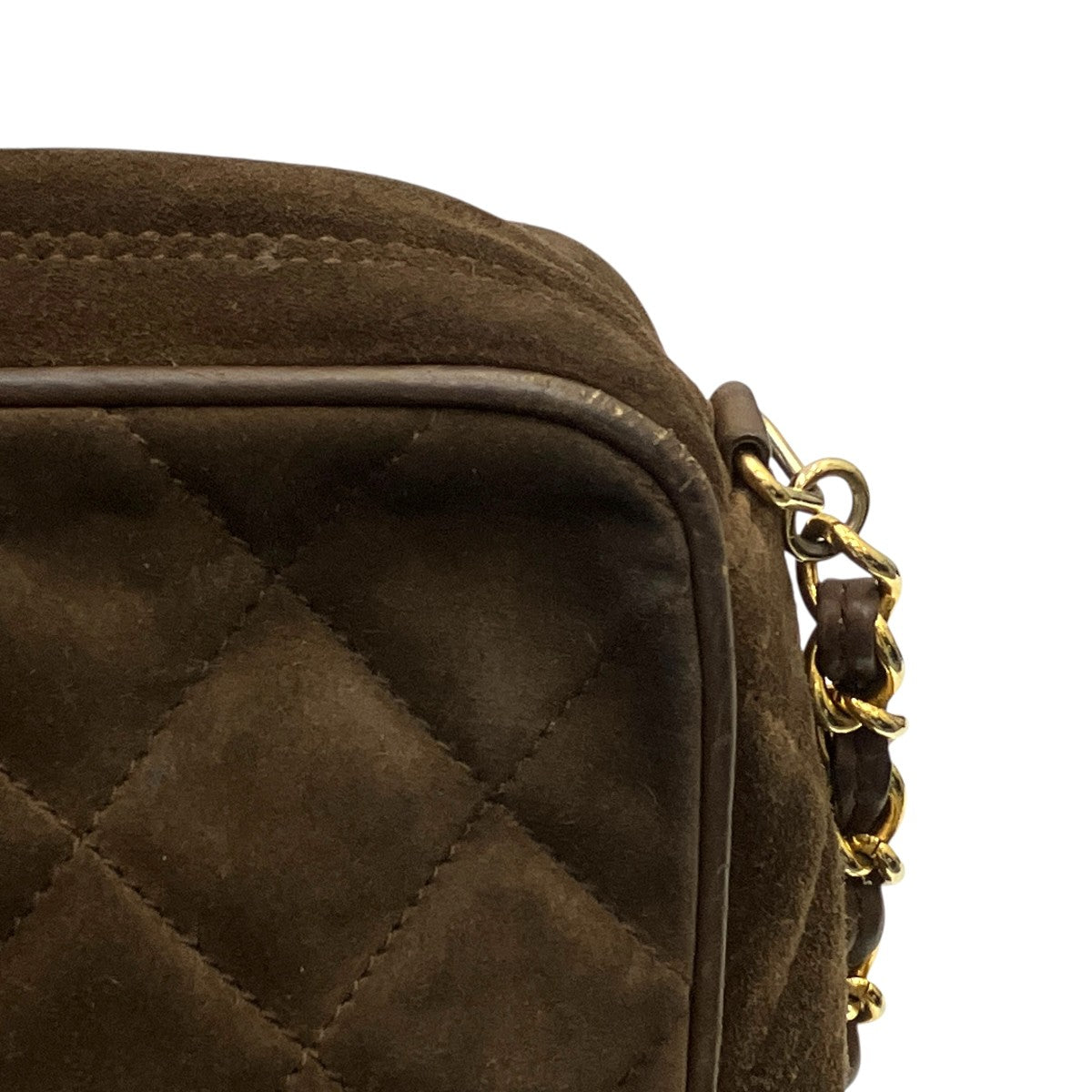 CHANEL(シャネル) マトラッセ スエードチェーンショルダーバッグ 294