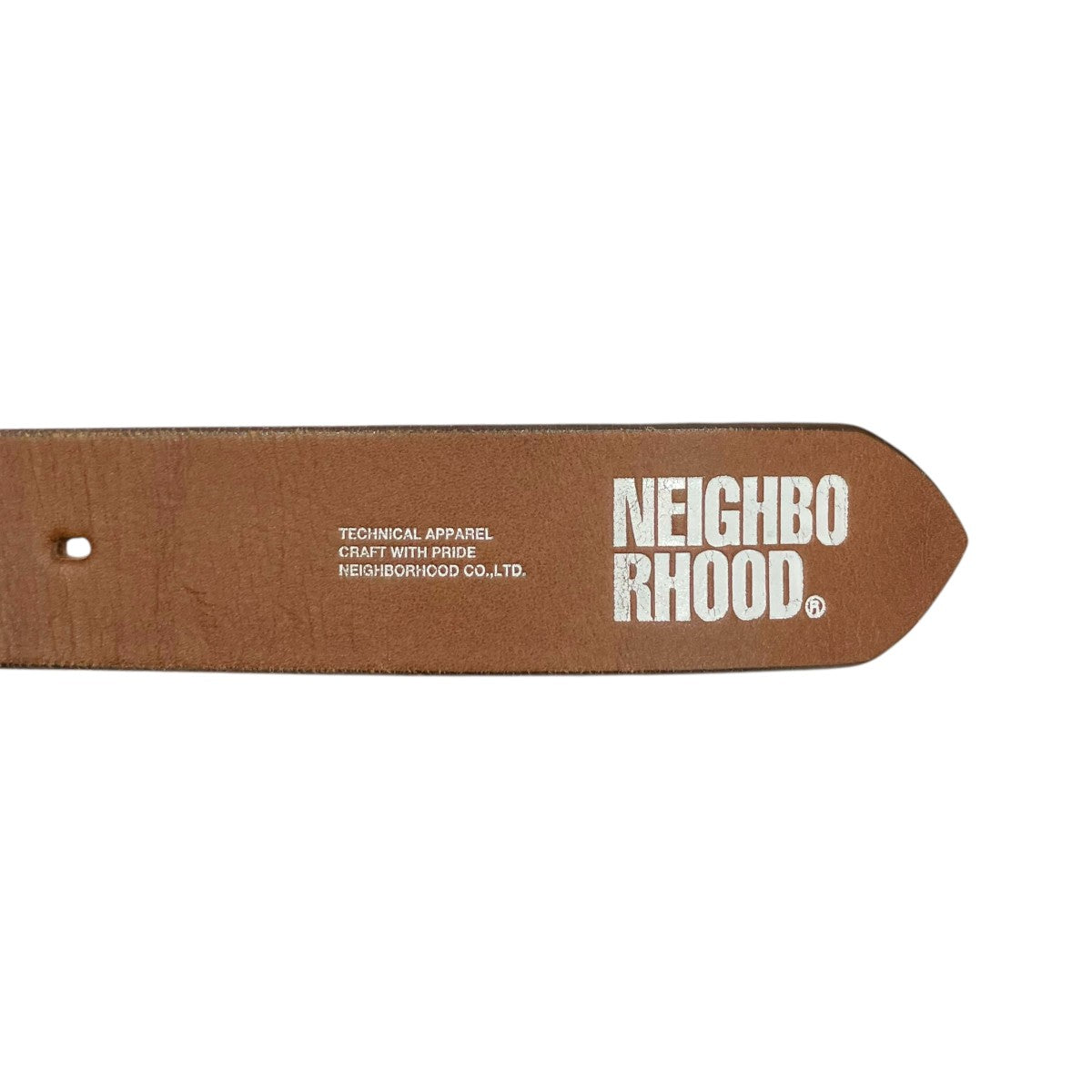 NEIGHBORHOOD レザーベルト 古着・中古-5枚目のアイテム画像