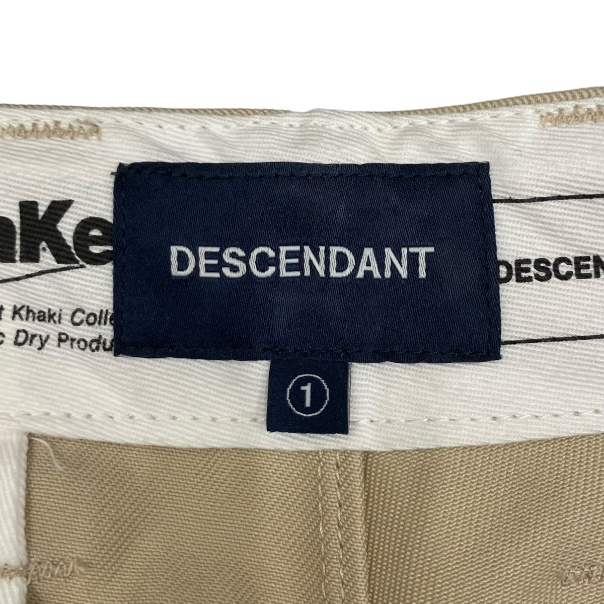 DESCENDANT KhaKeeチノパン 古着・中古-9枚目のアイテム画像