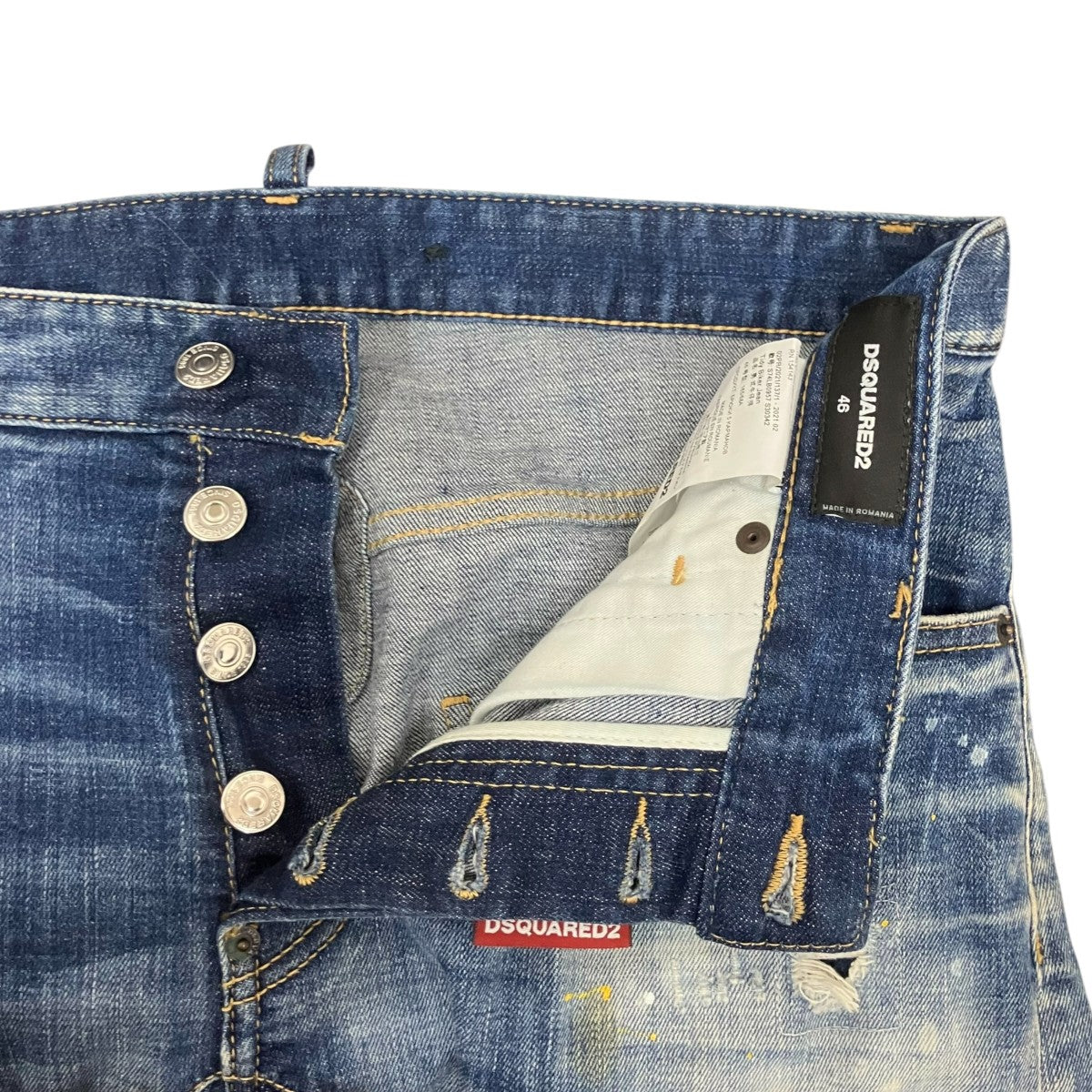DSQUARED2 Tidy Biker JeanデニムパンツS74LB0957 S30342 古着・中古-7枚目のアイテム画像