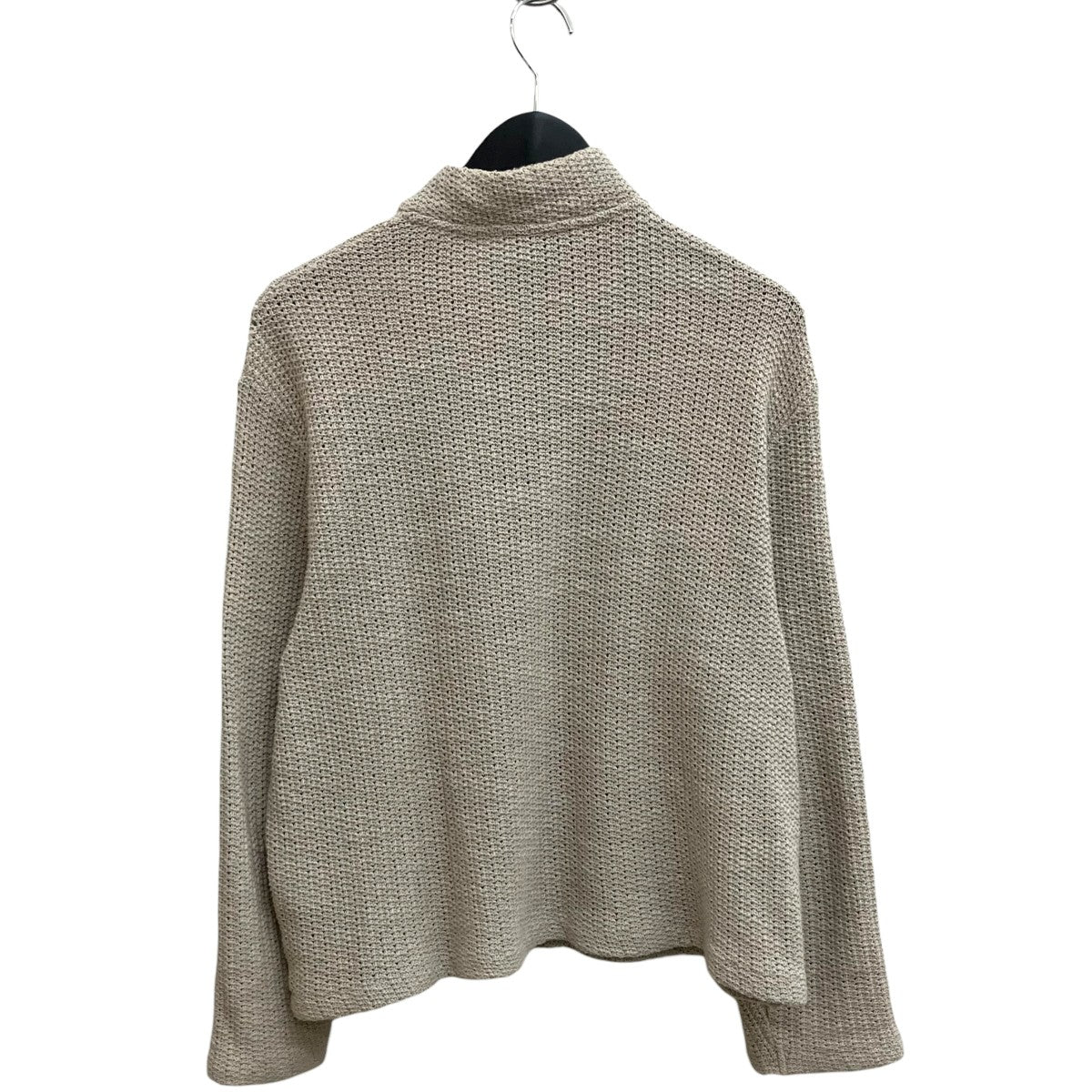 OUR LEGACY SHRUNKEN FULLZIP POLO薄手カーディガンM2246SM 古着・中古-2枚目のアイテム画像