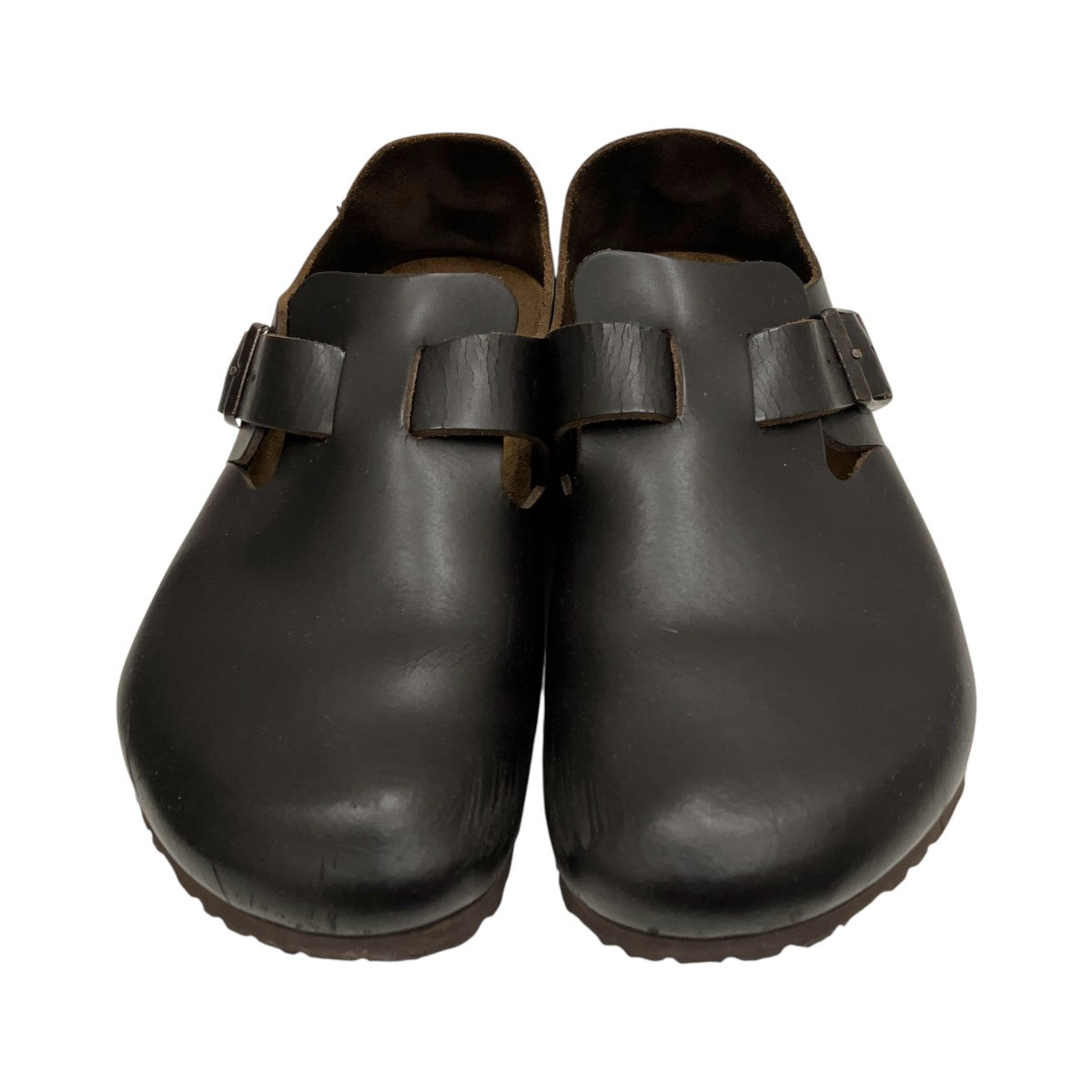 BIRKENSTOCK BOSTONレザーシューズ 古着・中古-2枚目のアイテム画像
