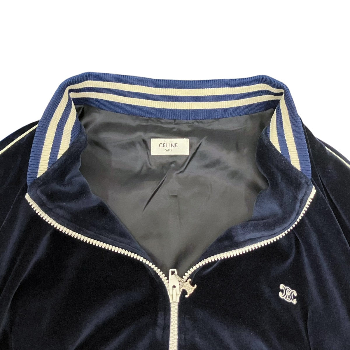 CELINE トラックジャケット2Y89C748Q.07XE 古着・中古-6枚目のアイテム画像