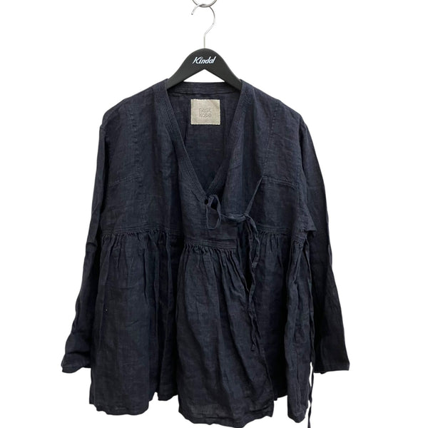 nest Robe(ネストローブ) リネンカシュクールブラウス 01232-6003
