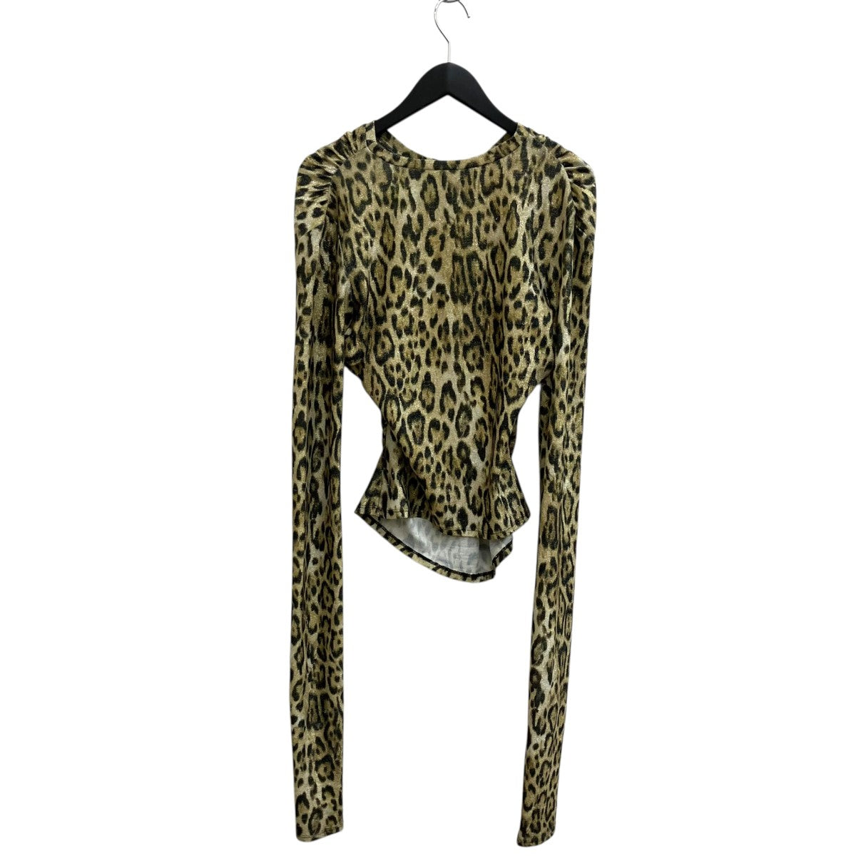 Vaquera LEOPARD TITTY TWISTER TOP KNIT長袖カットソーVAQ08T104 古着・中古-2枚目のアイテム画像