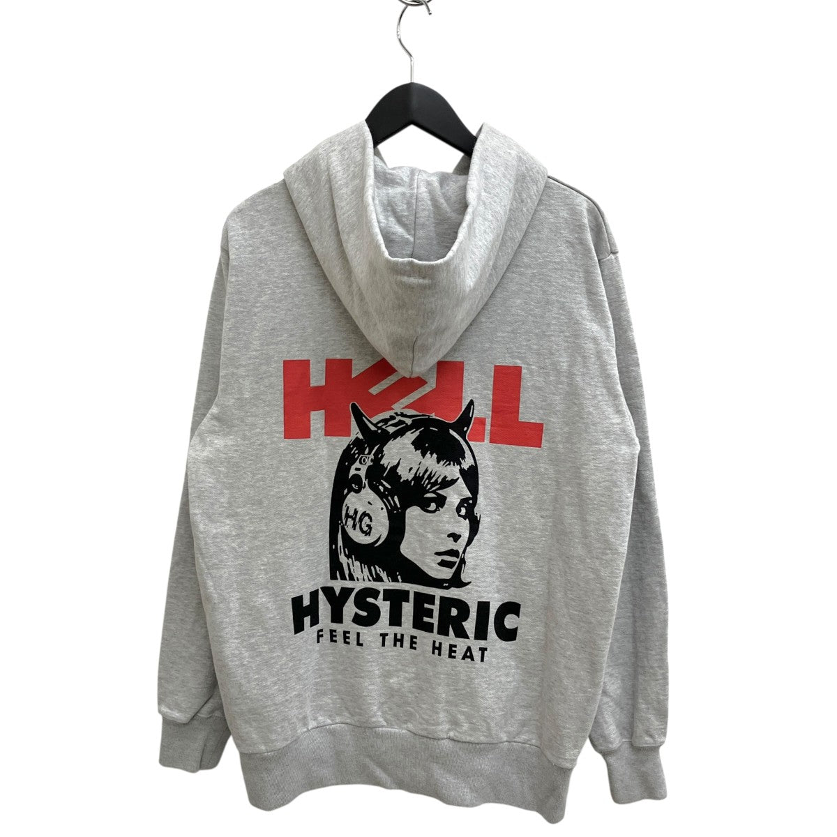 Hysteric Glamour HELL GIRLジップパーカー02251CF08 古着・中古-2枚目のアイテム画像
