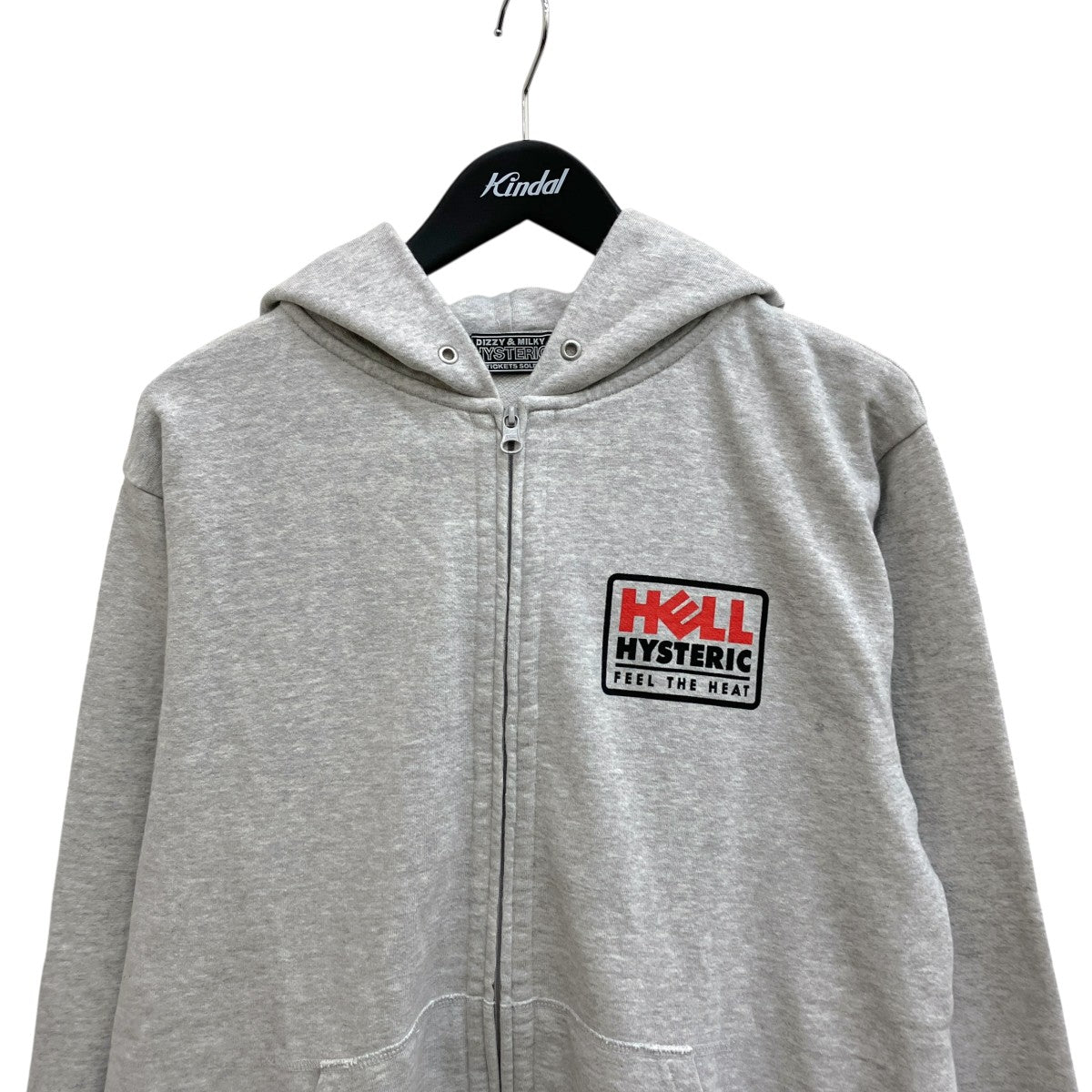 Hysteric Glamour HELL GIRLジップパーカー02251CF08 古着・中古-3枚目のアイテム画像
