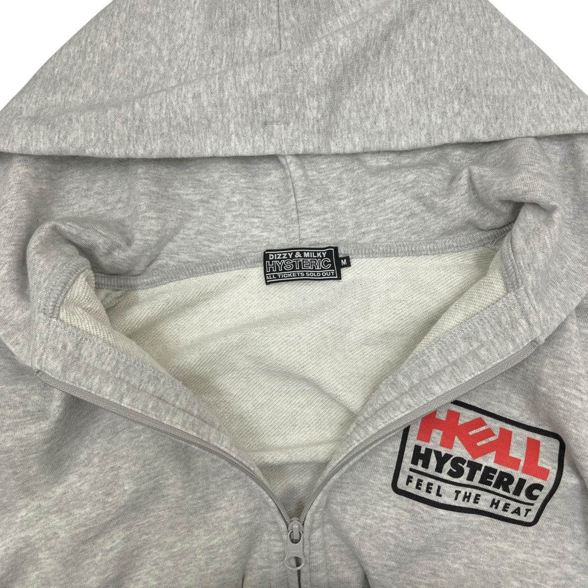 Hysteric Glamour HELL GIRLジップパーカー02251CF08 古着・中古-5枚目のアイテム画像