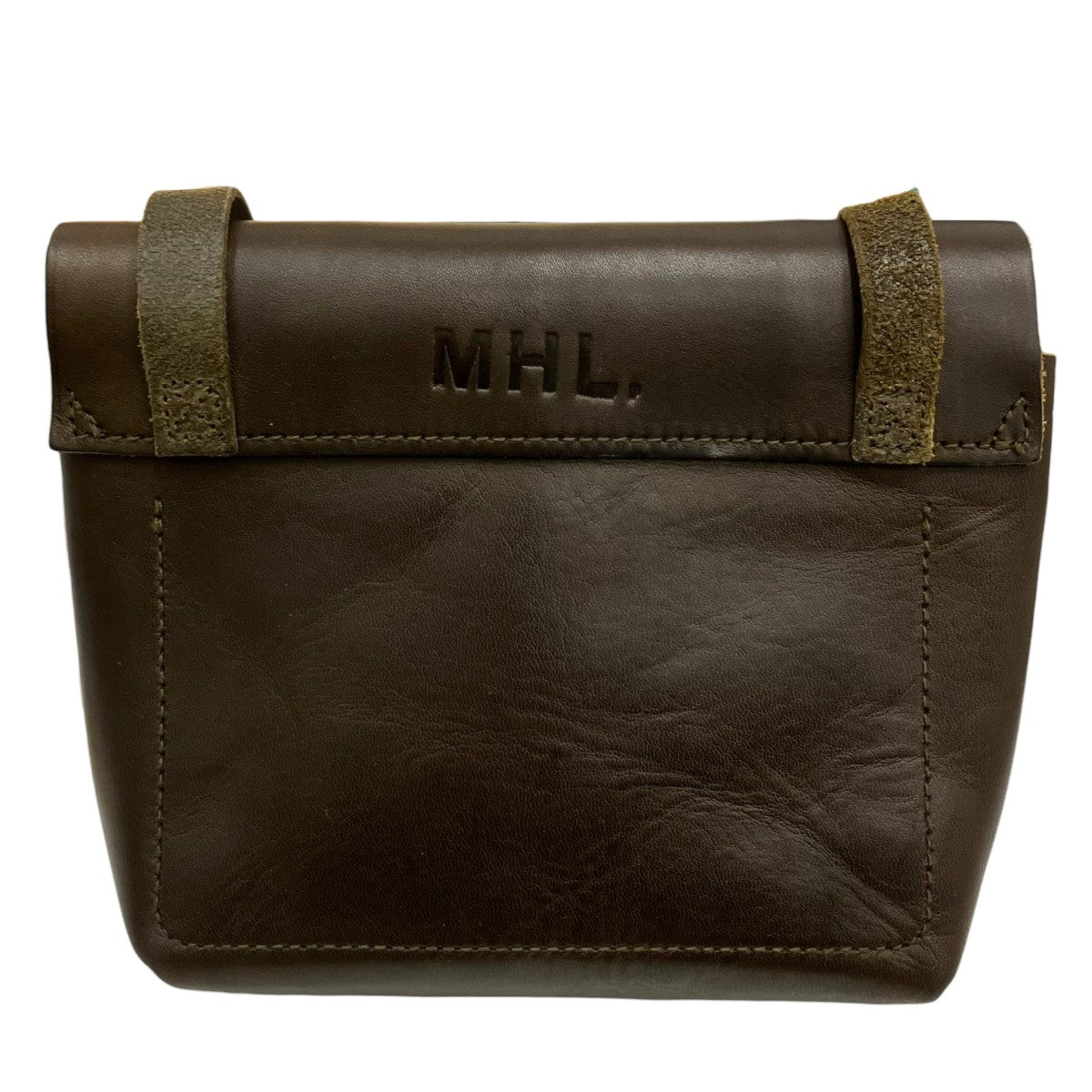 MHL(エムエイチエル) ショルダーバッグ ブラウン｜【公式】カインド