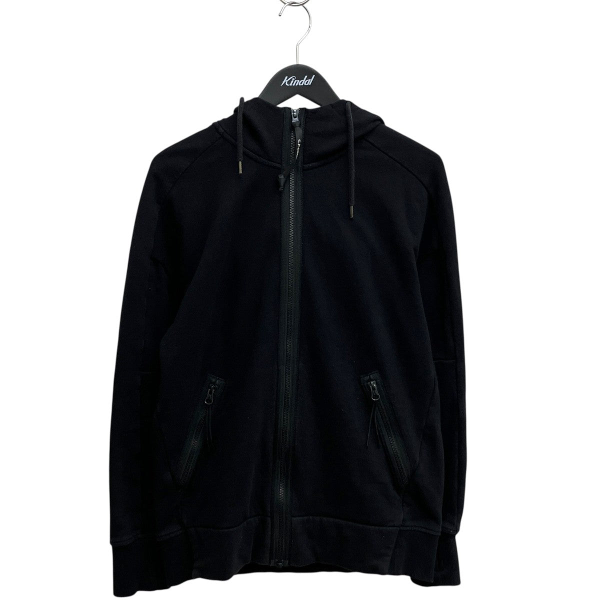 C．P COMPANY Diagonal Raised Fleece Goggle Zipped Hoodieパーカー16CMSS082A 005086W 古着・中古-1枚目のアイテム画像