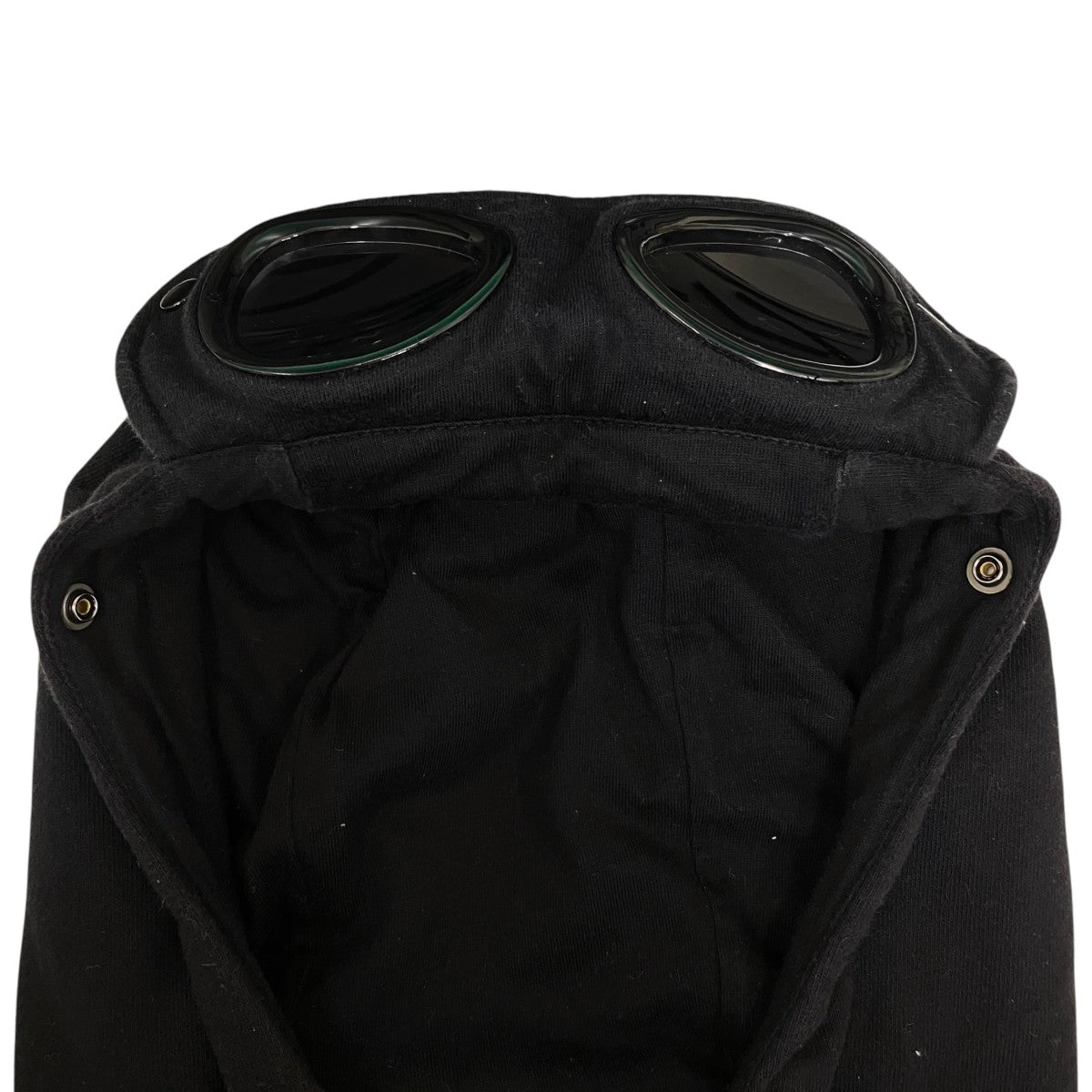 C．P COMPANY Diagonal Raised Fleece Goggle Zipped Hoodieパーカー16CMSS082A 005086W 古着・中古-5枚目のアイテム画像