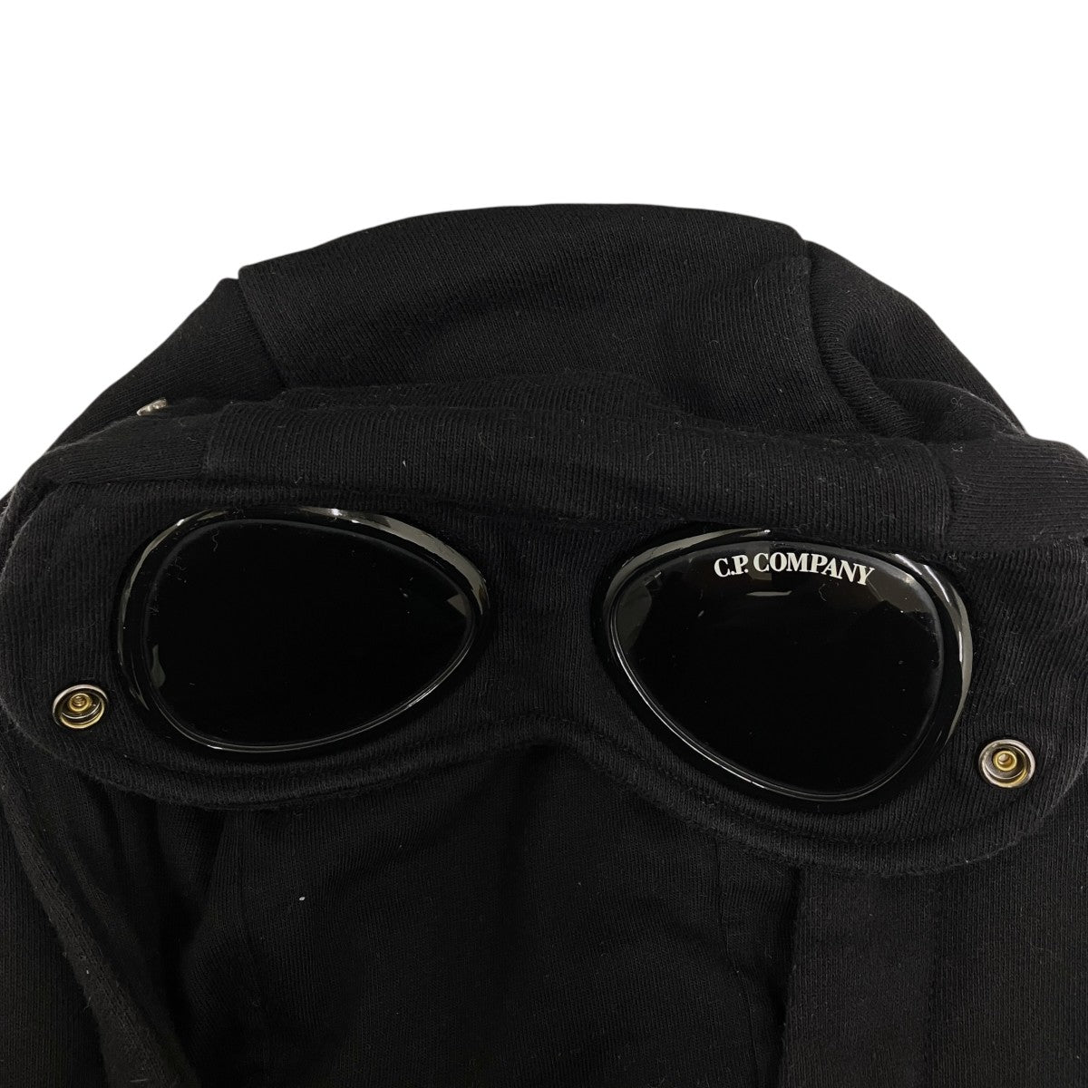 C．P COMPANY Diagonal Raised Fleece Goggle Zipped Hoodieパーカー16CMSS082A 005086W 古着・中古-6枚目のアイテム画像