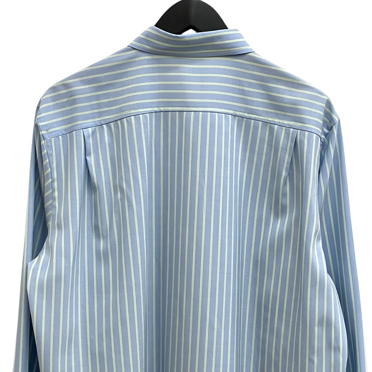 AURALEE SUPER FINE WOOL STRIPE SHIRTストライプシャツA26SS01WW 古着・中古-4枚目のアイテム画像