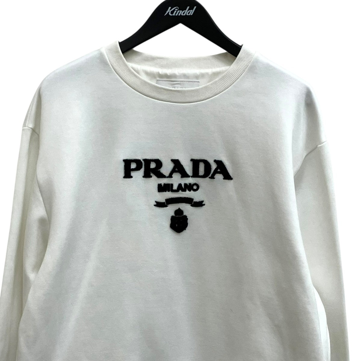 PRADA フロッキーロゴスウェット UJL207 古着・中古-3枚目のアイテム画像