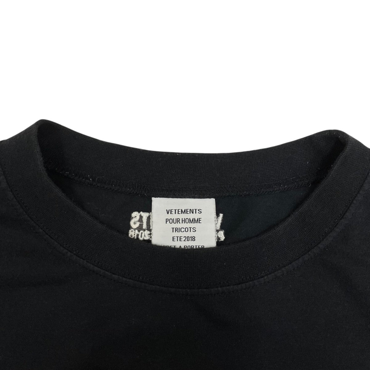 VETEMENTS TシャツMSS18TR36 古着・中古-5枚目のアイテム画像