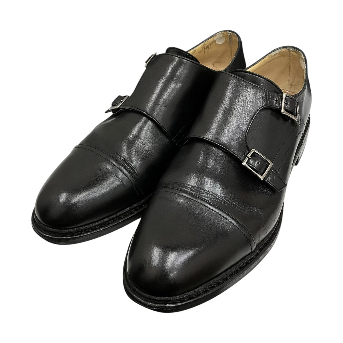 PARABOOT VIGNYモンクストラップシューズ55074 16H 古着・中古-1枚目のアイテム画像
