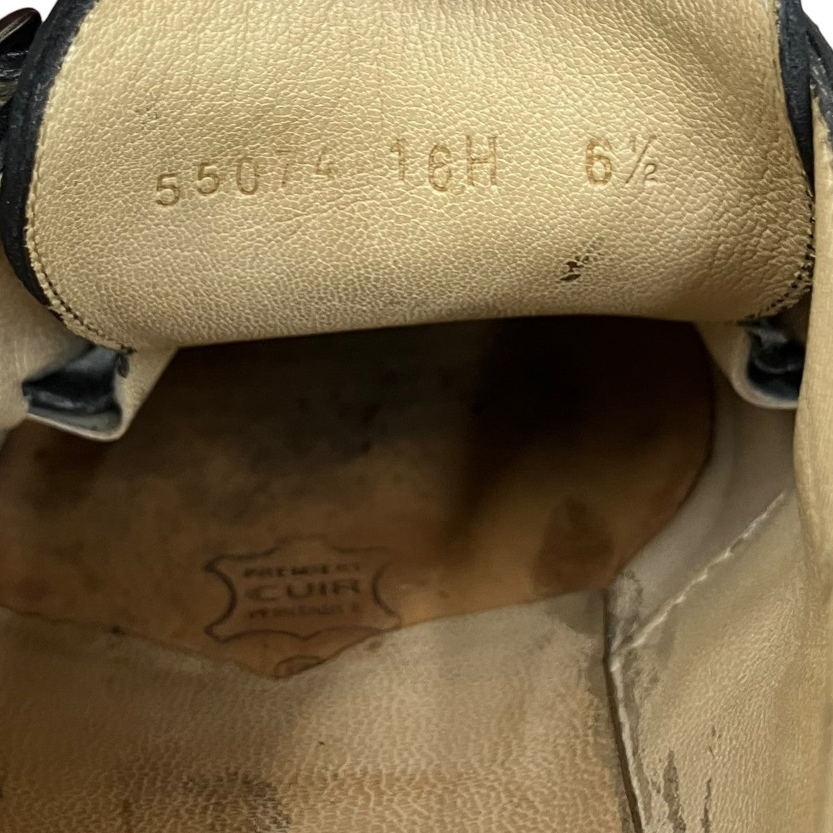 PARABOOT VIGNYモンクストラップシューズ55074 16H 古着・中古-10枚目のアイテム画像
