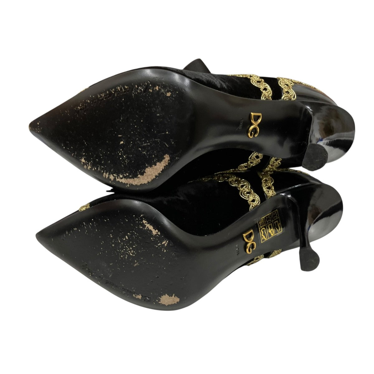 DOLCE ＆ GABBANA ポインテッドトゥパンプス 古着・中古-5枚目のアイテム画像