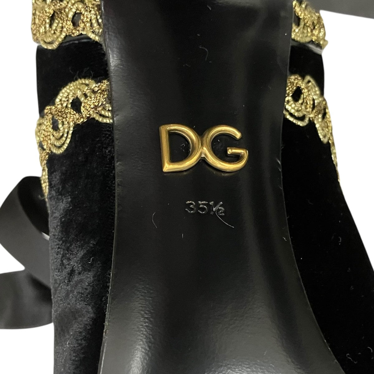 DOLCE ＆ GABBANA ポインテッドトゥパンプス 古着・中古-8枚目のアイテム画像