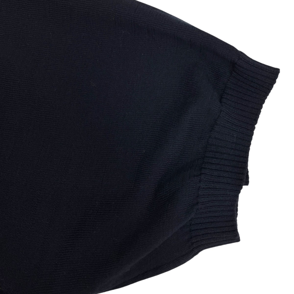 BEAMS Half Zip Panel Polo Ombre Plaidポロシャツ38-02-0075-156 古着・中古-6枚目のアイテム画像