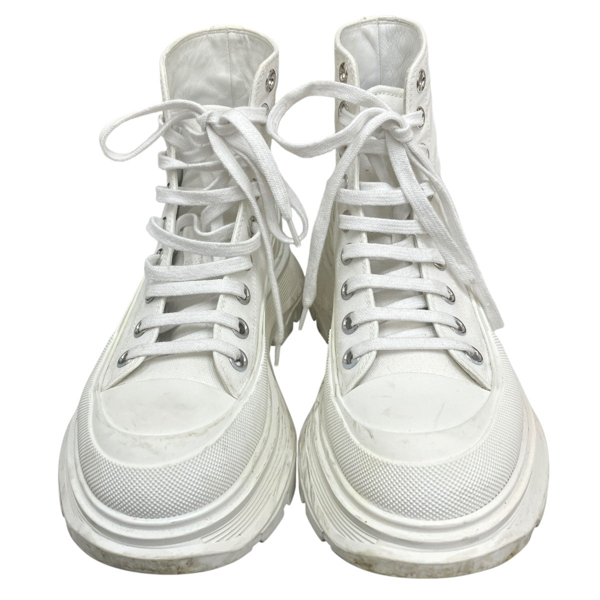 ALEXANDER McQUEEN トレッド スリックレースアップスニーカー 697080 古着・中古-2枚目のアイテム画像