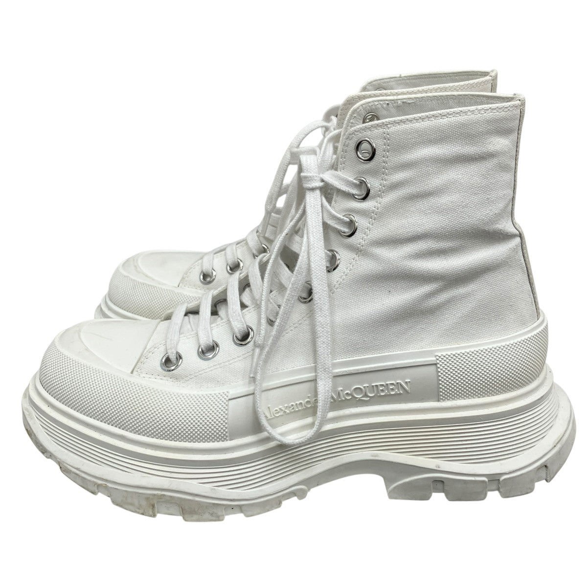 ALEXANDER McQUEEN トレッド スリックレースアップスニーカー 697080 古着・中古-3枚目のアイテム画像