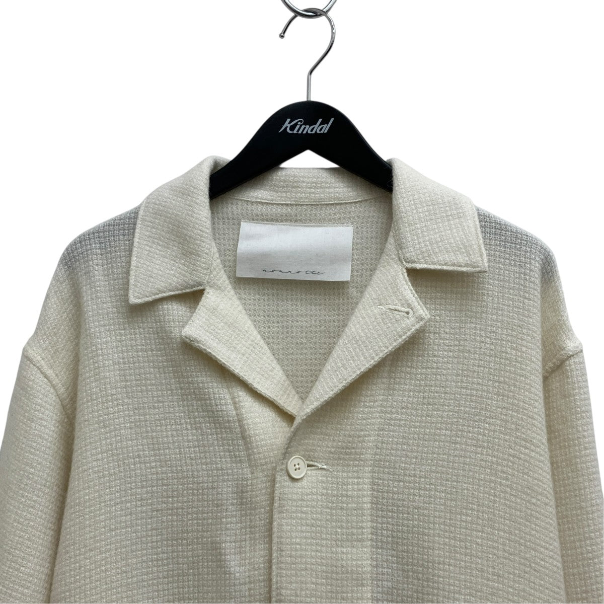 NONNOTTE Draping Shirt Jacket N-25A-019 古着・中古-3枚目のアイテム画像