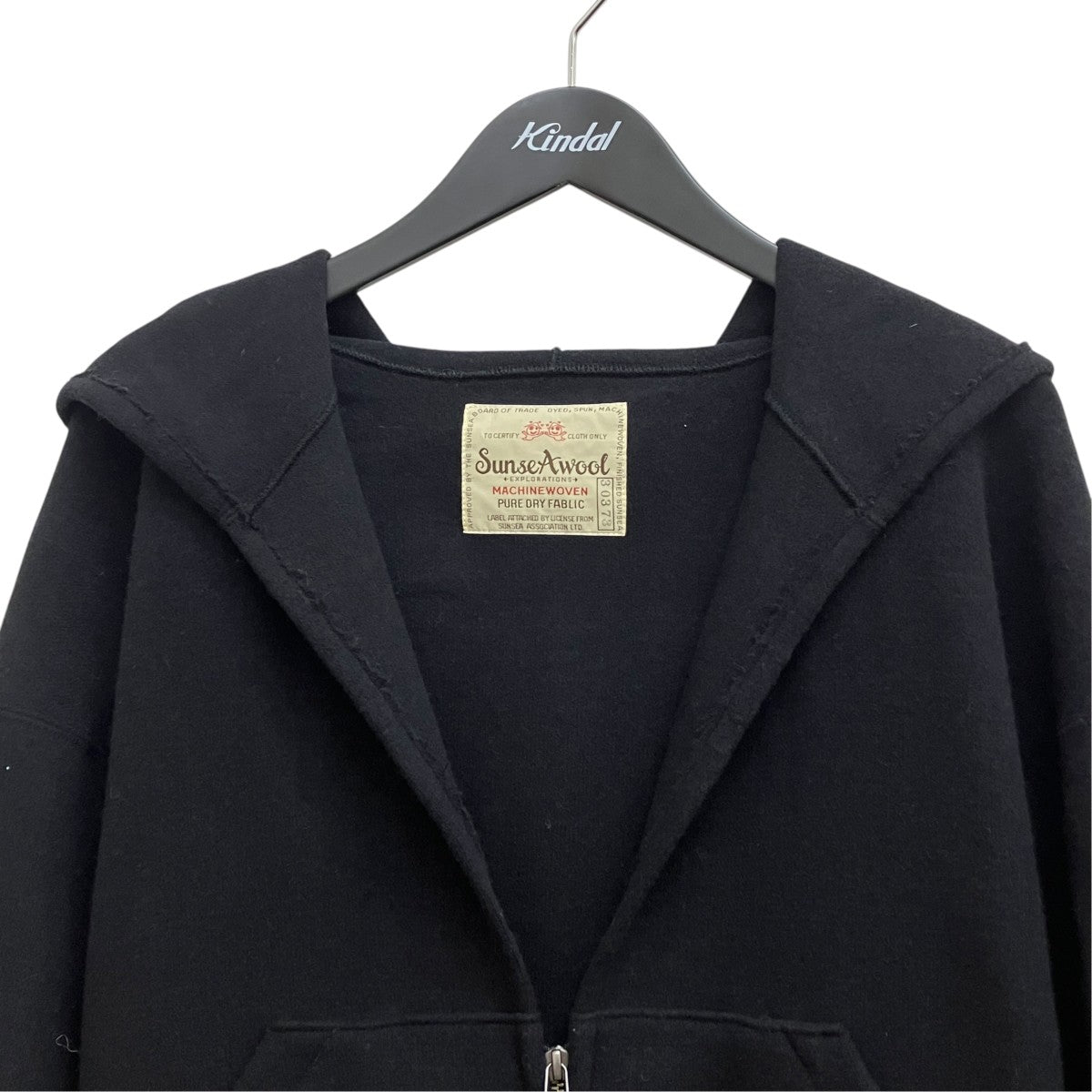 SUNSEA 第七のパーカー(冬)ジップパーカーSUNSEA3036 古着・中古-3枚目のアイテム画像