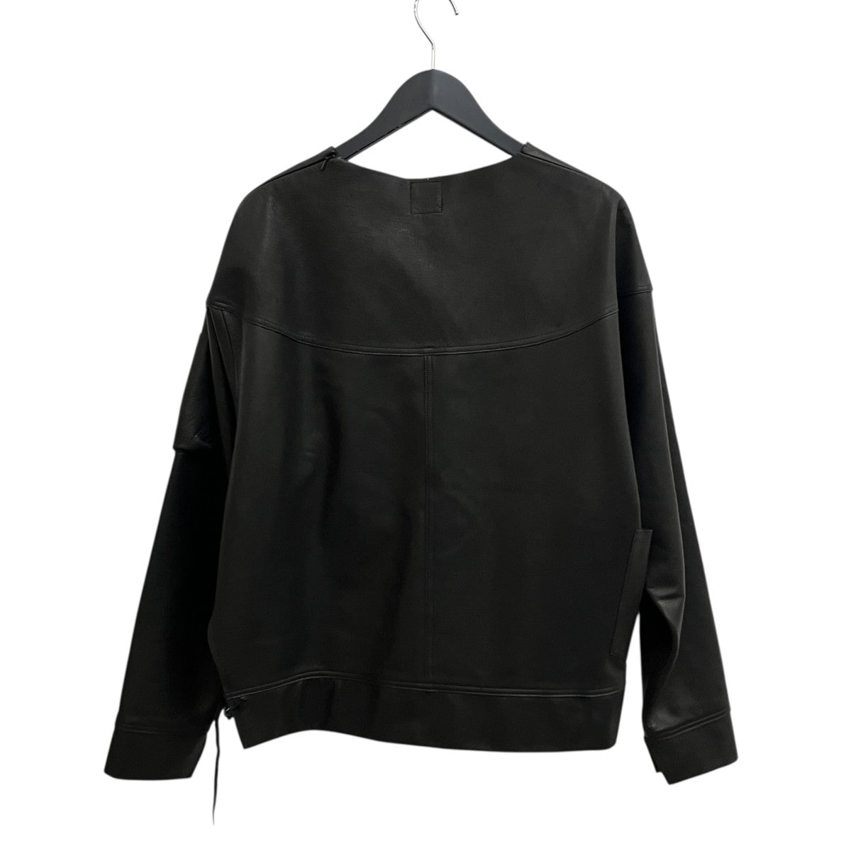 SUNSEA(サンシー) LEATHER SWEATSHIRTレザースウェット22A25 22A25
