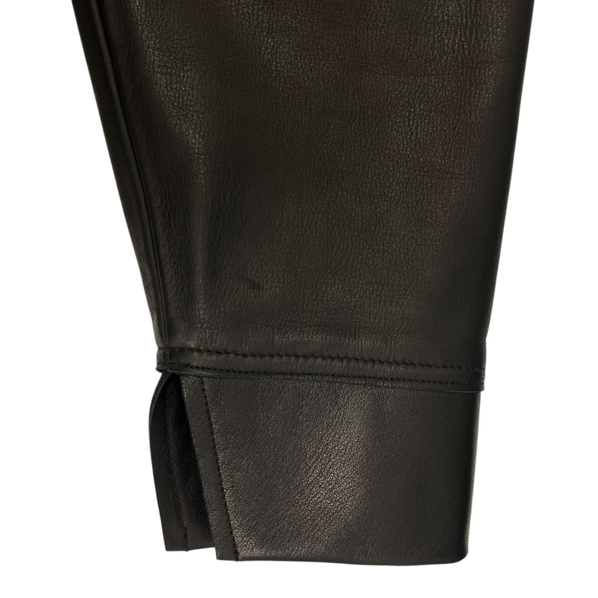 SUNSEA LEATHER SWEATSHIRTレザースウェット22A25 古着・中古-4枚目のアイテム画像