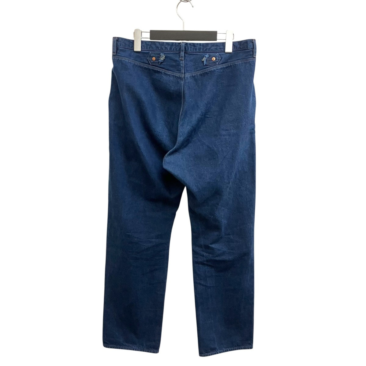NICENESS B.CAMPBELL コットンウールデニム（ネイビー） NICENESS(ナイスネス) SADDLEデニムパンツNN-1702T12 NN-1702T12