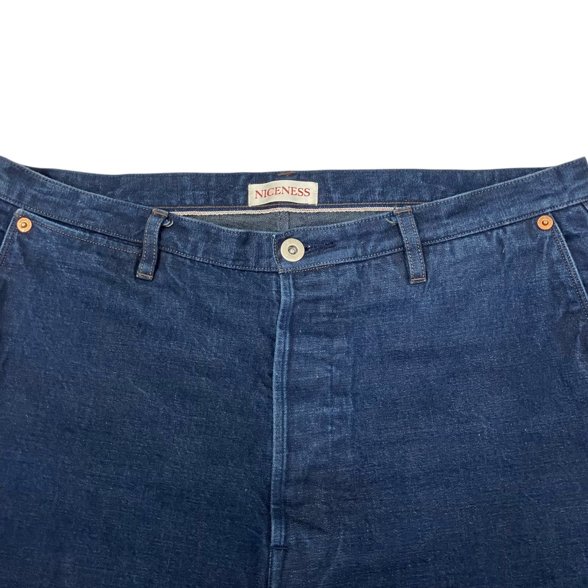 NICENESS(ナイスネス) SADDLEデニムパンツNN-1702T12 NN-1702T12