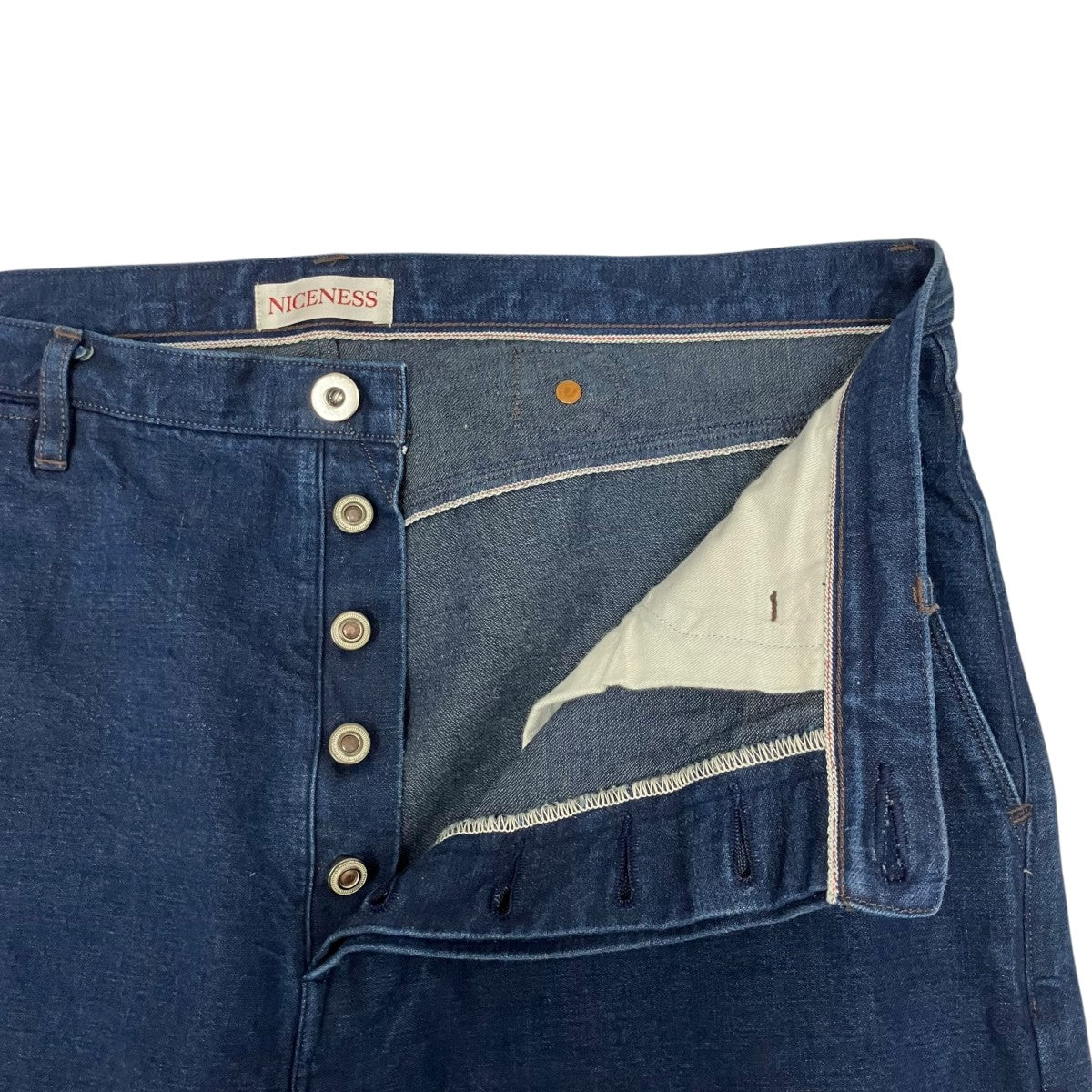 NICENESS SADDLEデニムパンツNN-1702T12 古着・中古-7枚目のアイテム画像