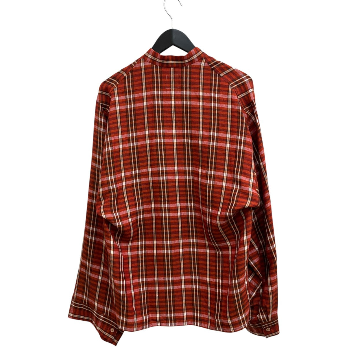 SUNSEA SAFILIN FRENCH LINEN BOMBER SHIRTチェックシャツSUNSEA3113 古着・中古-2枚目のアイテム画像