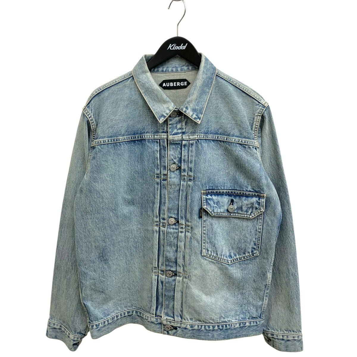 AUBERGE BIO BLデニムジャケット 古着・中古-1枚目のアイテム画像