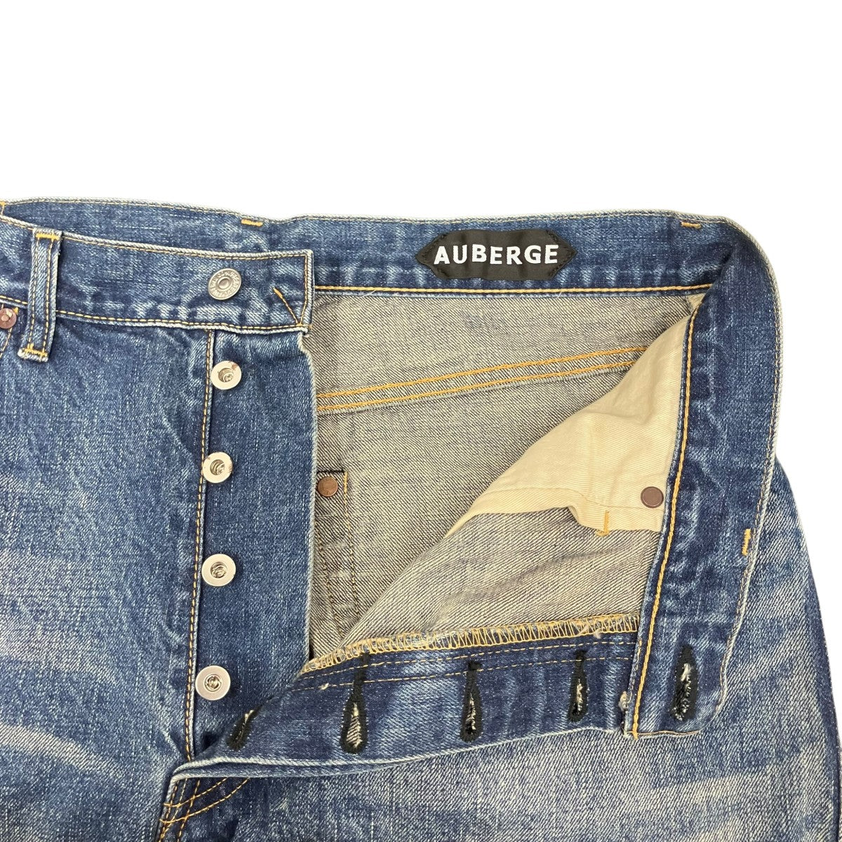 AUBERGE MARLON USEDデニムパンツ 古着・中古-6枚目のアイテム画像