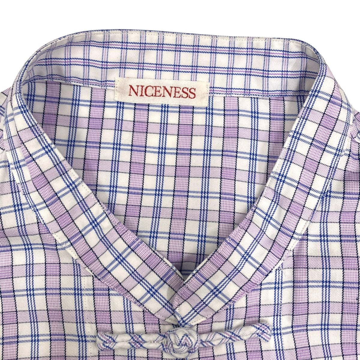 NICENESS MAOチャイナシャツNN-6203Y14 古着・中古-5枚目のアイテム画像