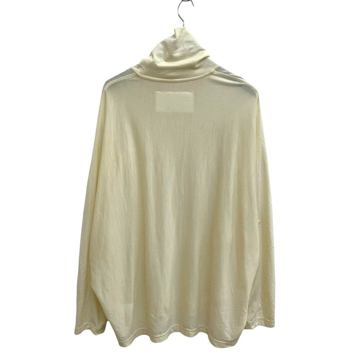 NONNOTTE Draping H N PulloverタートルネックカットソーN-25A-087 古着・中古-2枚目のアイテム画像
