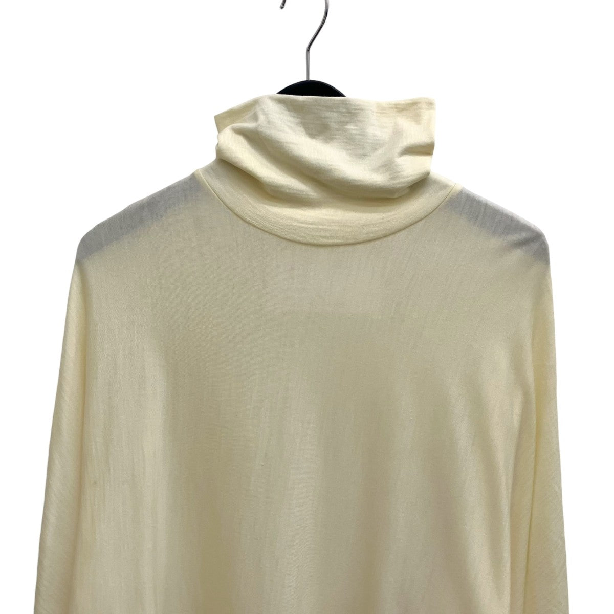 NONNOTTE Draping H N PulloverタートルネックカットソーN-25A-087 古着・中古-3枚目のアイテム画像