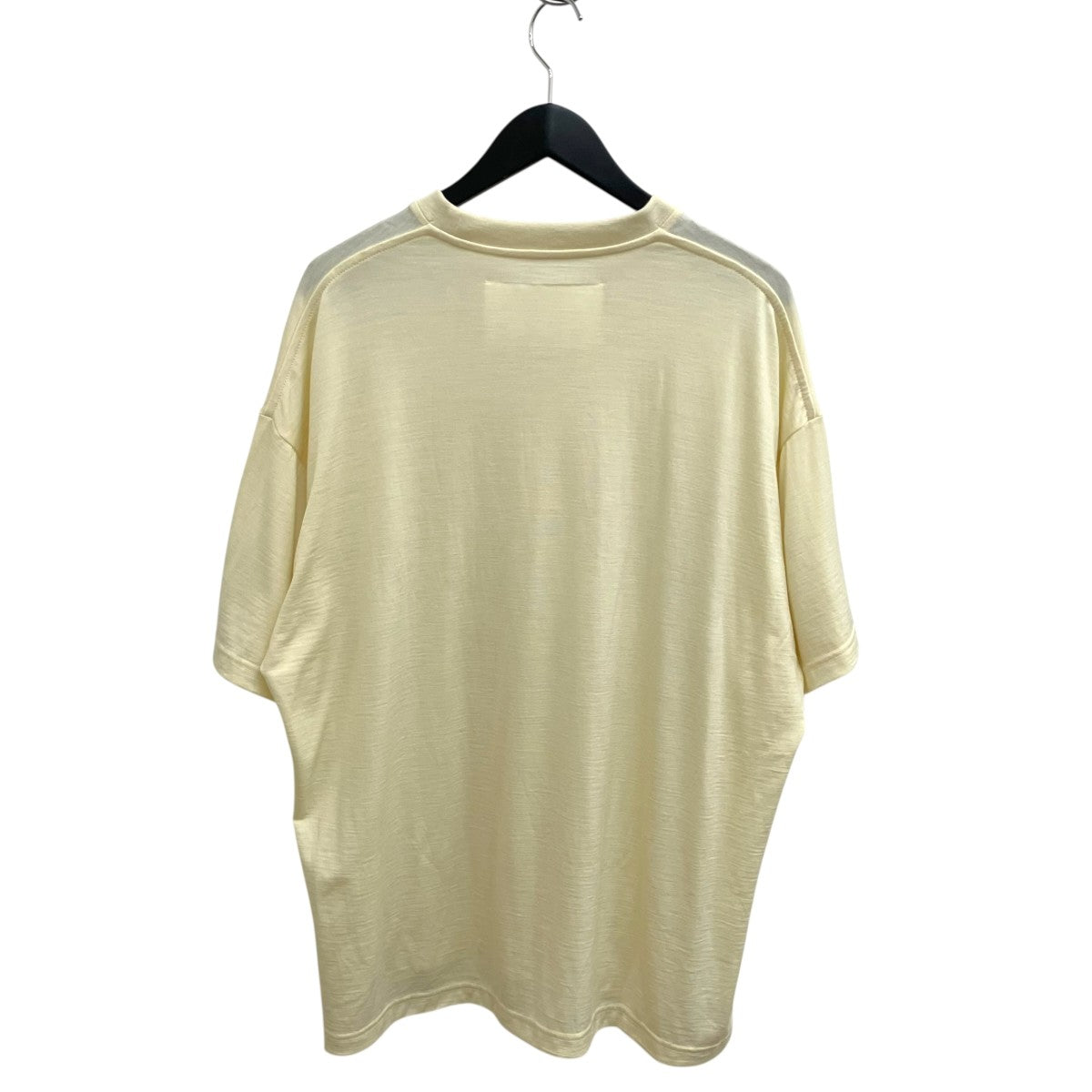 NONNOTTE スーパー120 ウォッシャブル ウール ジャージー ニュースタンダード半袖TシャツN-25A-039 古着・中古-2枚目のアイテム画像