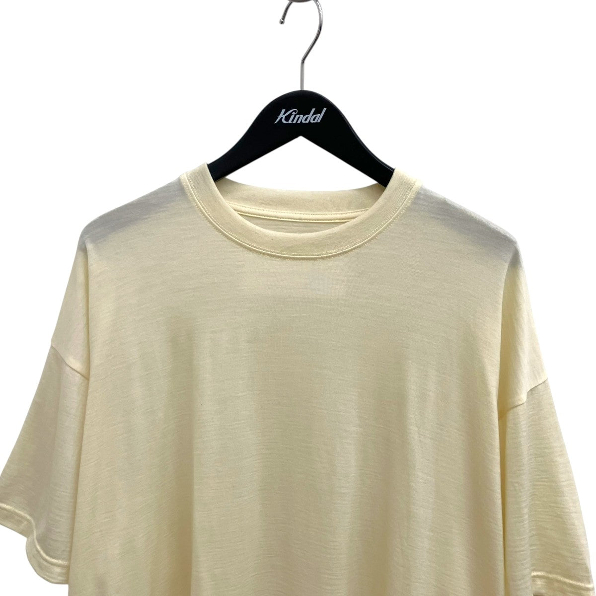 NONNOTTE スーパー120 ウォッシャブル ウール ジャージー ニュースタンダード半袖TシャツN-25A-039 古着・中古-3枚目のアイテム画像